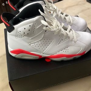Air Jordan white infrared 6